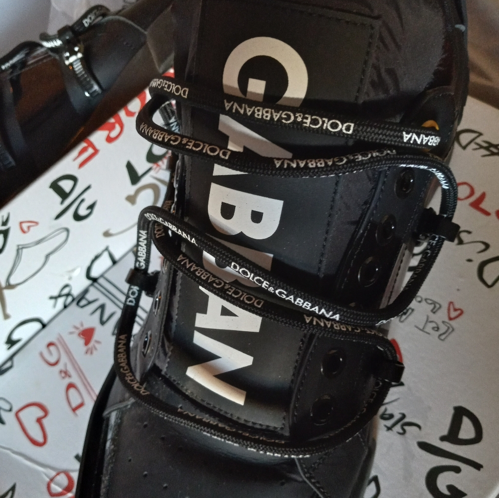 Dolce&Gabbana black men's sneakers size 11